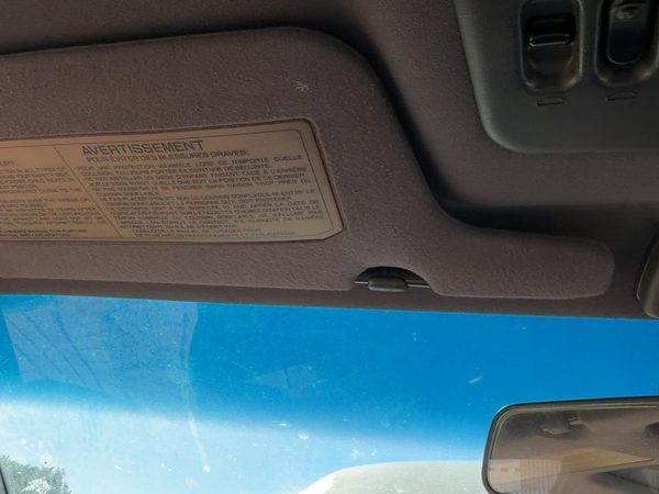 1995-1997 Nissan Maxima Driver Left Sun Visor Oem 4-Door Sedan Black — photo 1