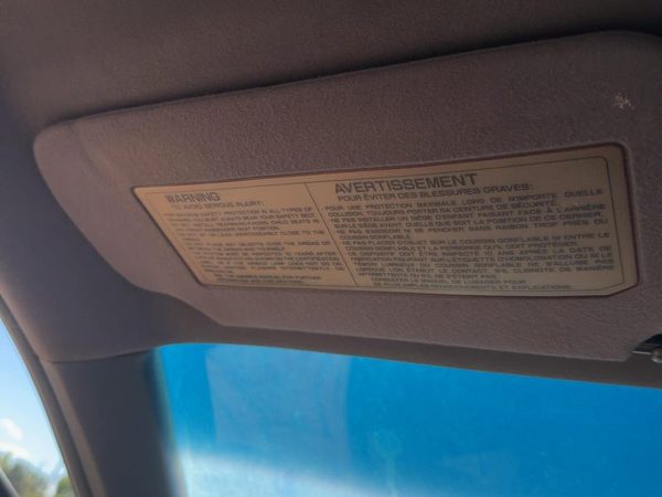 1995-1997 Nissan Maxima Driver Left Sun Visor Oem 4-Door Sedan Black — photo 3