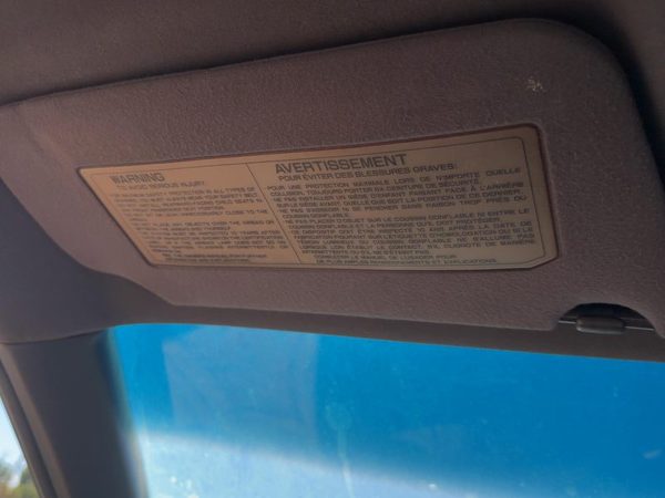 1995-1997 Nissan Maxima Driver Left Sun Visor Oem 4-Door Sedan Black — photo 4