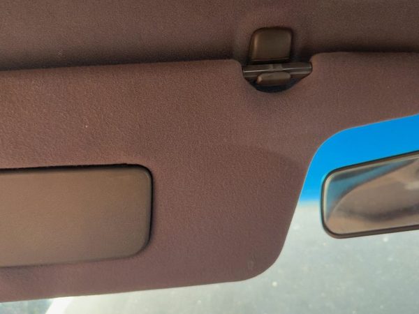 1995-1997 Nissan Maxima Driver Left Sun Visor Oem 4-Door Sedan Black — photo 6