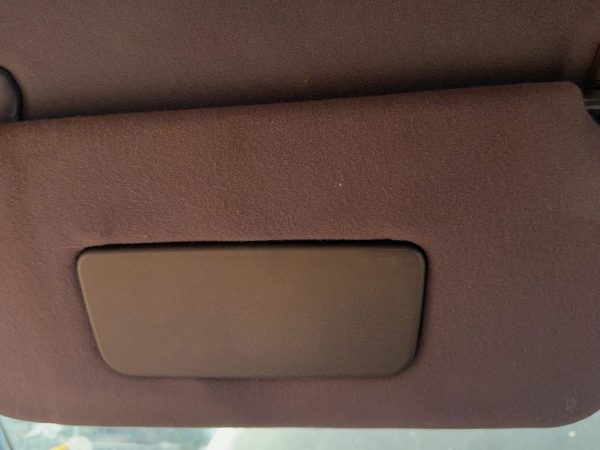 1995-1997 Nissan Maxima Driver Left Sun Visor Oem 4-Door Sedan Black — photo 7