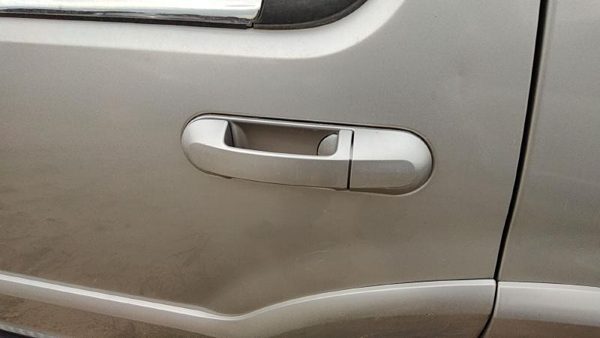2003-05 Lincoln Aviator Driver Left Rear Outside Door Handle Oem Back Silver Jp — photo 4