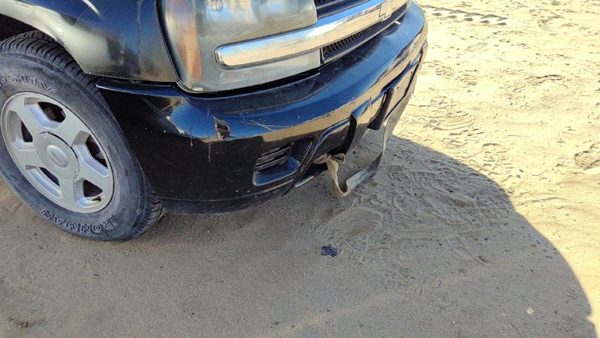 2002-2008 Chevy Trail Blazer Front Bumper Cover Assembly Oem Black 41U 15174444 — photo 8