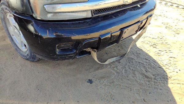 2002-2008 Chevy Trail Blazer Front Bumper Cover Assembly Oem Black 41U 15174444 — photo 5