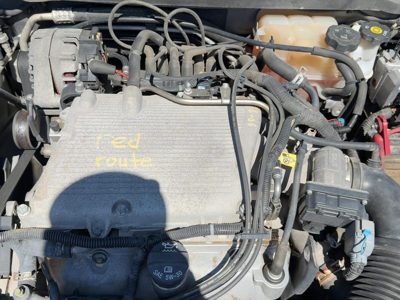 2005-2006 Pontiac G6 Complete Fuel Rail With Injectors Set Loaded Oem 3.5L