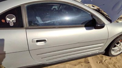 2004 Mitsubishi Eclipse Front Door RH A68 Sterling Silver