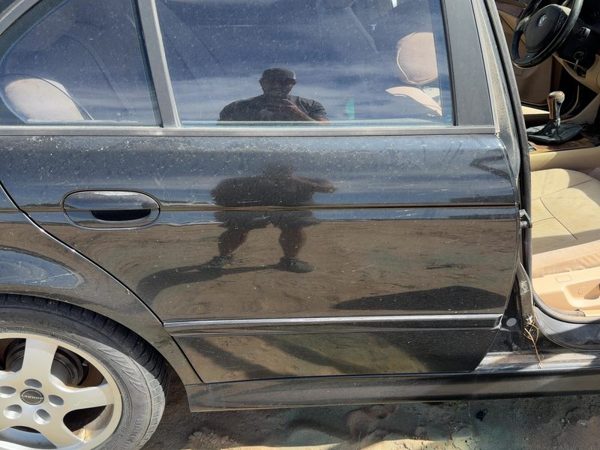 2001 BMW 530i Rear Door RH Black — photo 3