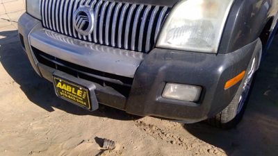 2006-2010 Mercury Mountaineer Front Bumper Cover Assembly Oem Charcoal G5