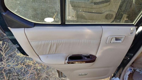 00 Honda Passport Driver Left Rear Door Trim Panel With Switches Back Bge Beige — photo 2