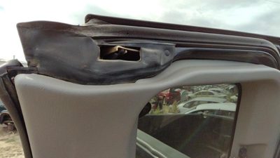 1997-2004 Ford F150 Right Rear Door Latch With Rods/cables Oem Back Upper Lower