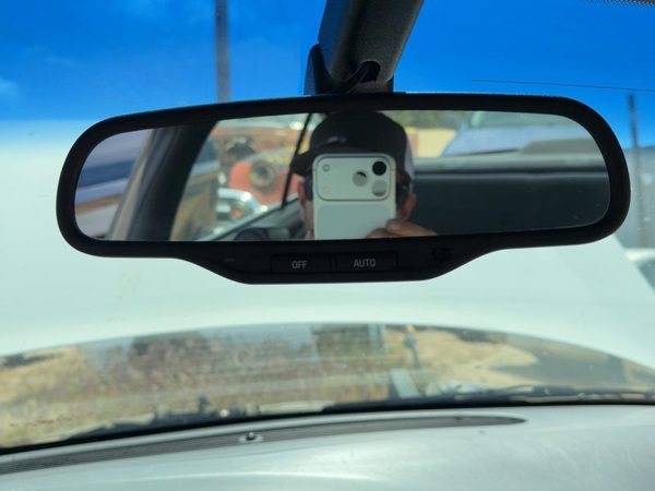 2000-2005 Buick Lesabre Inside Rear View Mirror Oem Windshield Mounted 25713432 — photo 2
