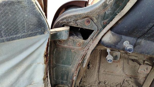 53-54 Chevy Bel Air 150 Sedan Driver Left Upper Lower Door Hinge Pair Set Oem — photo 2