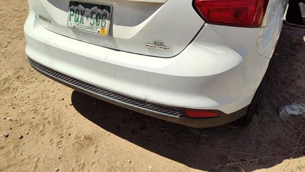 2012-2014 Ford Focus Ford Focus Rear Bumper Cover Assembly Oem Back White Yz — photo 1