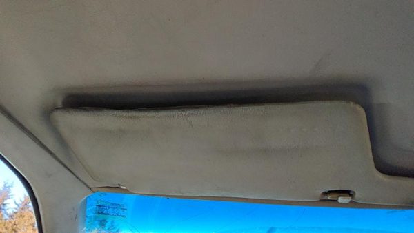 1988-1989 Honda Civic Driver Left Sun Visor Oem Sedan — photo 2