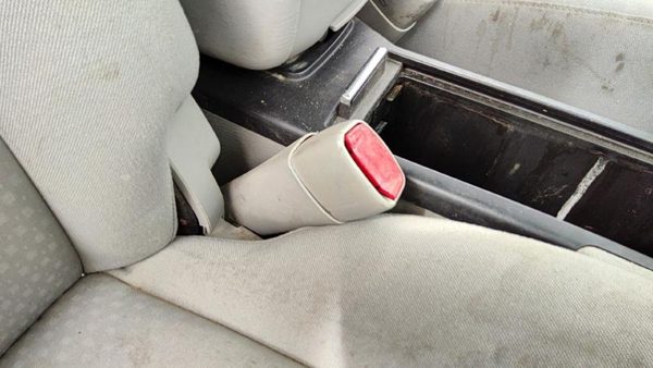 07-09 Grand Vitara Xl-7 Passenger Right Front Seat Belt Buckle Receiver Oem Gray — photo 4