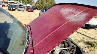 1993 Chevrolet S10 Blazer Hood Red