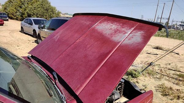 1993 Chevrolet S10 Blazer Hood Red — photo 4