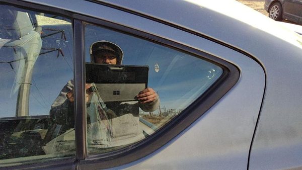 2012-2019 Nissan Versa Driver Left Rear Vent Window Back Door Glass With Frame — photo 2