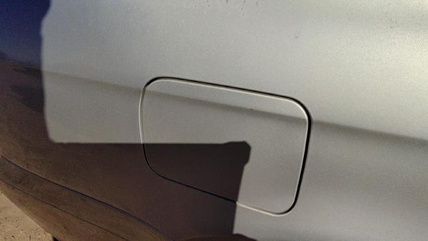 2000-2004 Subaru Legacy Fuel Tank Door With Hinge Gas Lid Filler Sedan Silver — photo 4