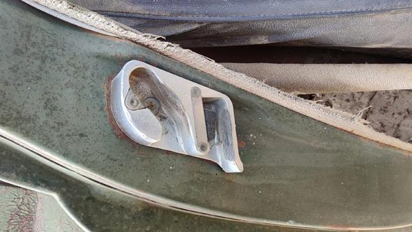 1953-1954 Chevy Bel Air 150 Sedan Passenger Right Front Door Latch Striker Oem — photo 1