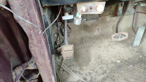 1975-1979 Ford F150 Parking Brake Pedal Assembly Oem Complete Emergency Unit — photo 1
