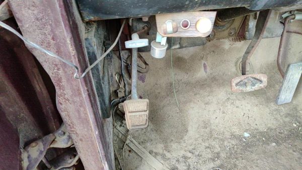 1975-1979 Ford F150 Parking Brake Pedal Assembly Oem Complete Emergency Unit — photo 2