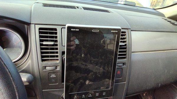 10-12 Nissan Versa Trim Bezel Around Radio Surround Dash Panel Oem Charcoal G — photo 2