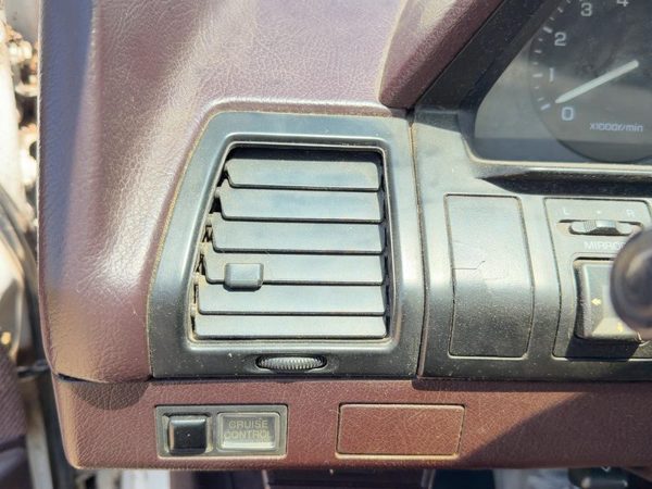 1988-1989 Honda Accord LX 4 Door Driver Left Heater AC Vent Black OEM — photo 3