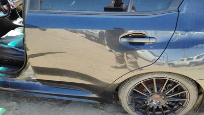 2016 Subaru Wrx Rear Door LH Dark Gray Dgm