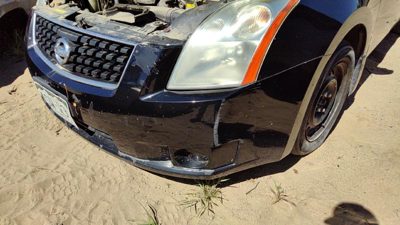 2007-2009 Nissan Sentra Front Bumper Cover Assembly Oem 2.0L Black Kh3