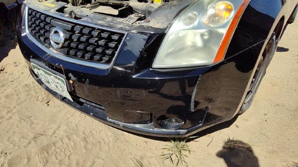 2007-2009 Nissan Sentra Front Bumper Cover Assembly Oem 2.0L Black Kh3 — photo 2