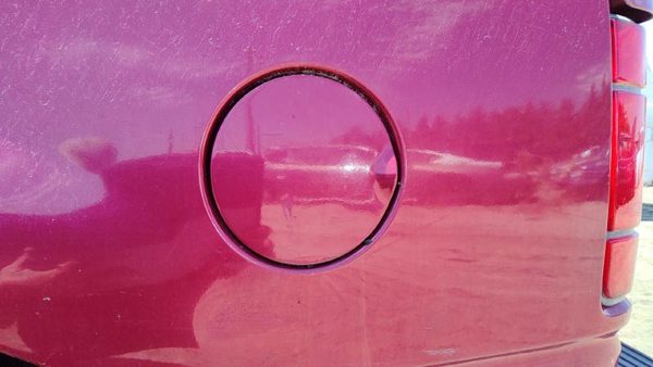 1991-2001 Ford Explorer Fuel Tank Door With Hinge Gas Lid Oem Filler Red — photo 1