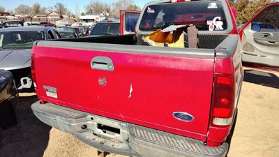 2003 Ford F-150 Trunk/decklid/hatch/tailgate Red E4
