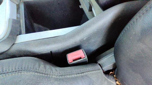 2007-2009 Gmc Acadia Driver Left Front Seat Belt Buckle Receiver Oem Black — photo 3