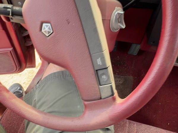 1987-1996 Dodge Dakota Steering Wheel Oem Red — photo 3