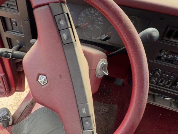 1987-1996 Dodge Dakota Steering Wheel Oem Red — photo 6