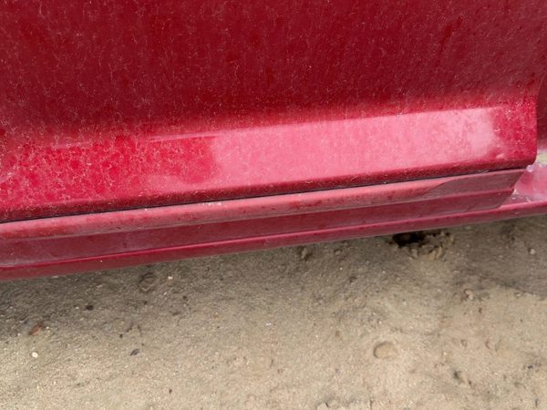 2008-2009 Chrysler PT Cruiser Passenger Right Rear Door Moulding Exterior Trim — photo 3