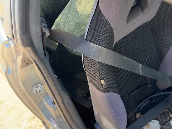06-12 Eclipse Passenger Right Front Seat Belt Retractor Shoulder Coupe Gray — photo 2