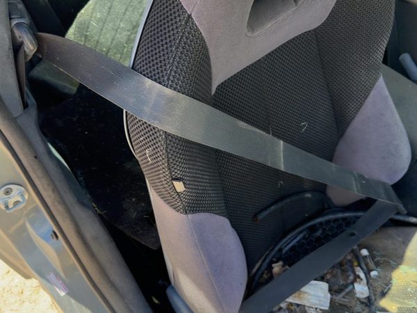 06-12 Eclipse Passenger Right Front Seat Belt Retractor Shoulder Coupe Gray — photo 3
