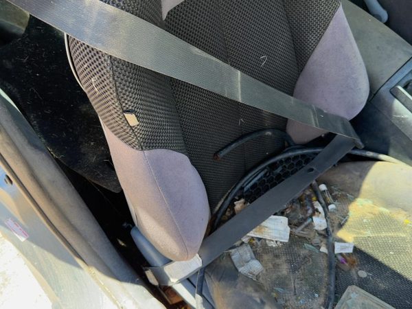 06-12 Eclipse Passenger Right Front Seat Belt Retractor Shoulder Coupe Gray — photo 6