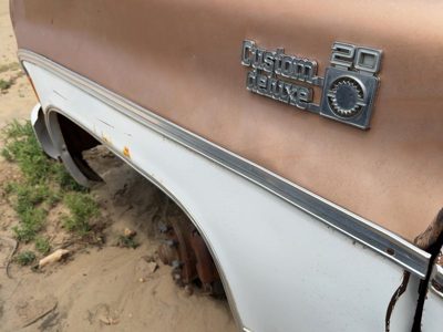 1980 Chevy Pickup 20 Fender Moulding LH