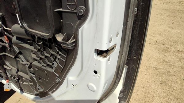 2013-23 Dodge Ram 1500 Passenger Right Rear Door Latch With Rods/Cables Oem Back — photo 3