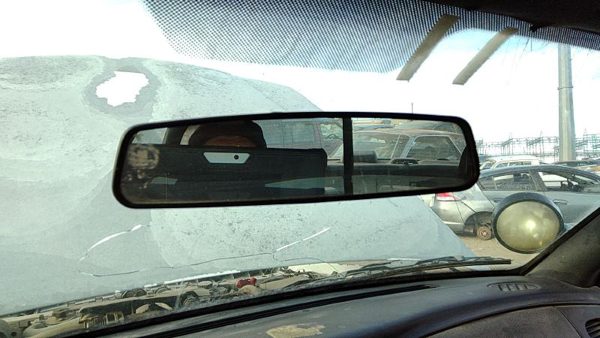 00-11 Ford Crown Vic Inside Rear View Mirror Oem Windshield Mounted — photo 1