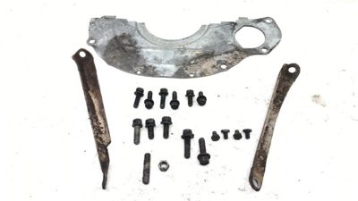 84-93 Dodge Ram W250 Bellhousing Bolts And Dust Sheild Auto Trans Oem