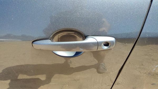2006-2012 Ford Fusion Driver Left Front Outside Door Handle Oem Sterling Gray Uj — photo 3