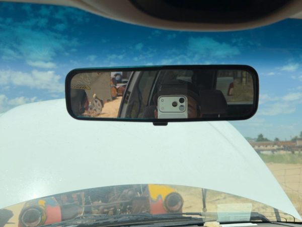 1999 Chrysler Town & Country Inside Rear View Mirror Oem Windshield Mounted — photo 1