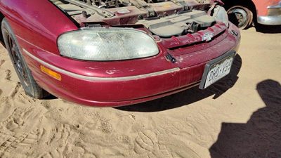 1995-2001 Chevy Lumina Front Bumper Cover Assembly Oem Red 10176777