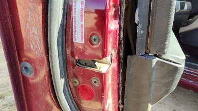 2004-2012 Mitsubishi Galant Driver Left Front Door Latch With Rods/cables Oem