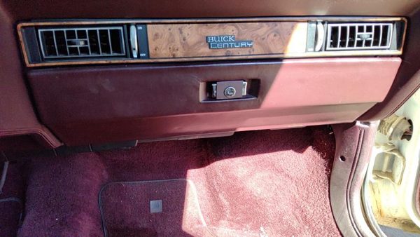 82-96 Buick Century Glove Box Assembly Complete Door With Latch Oem Red — photo 1