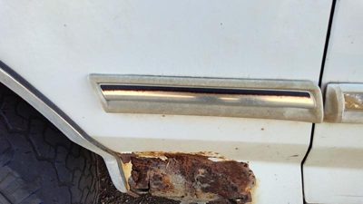 1992-1996 Ford F150 Driver Left Moulding From Fender Oem Trim Strip